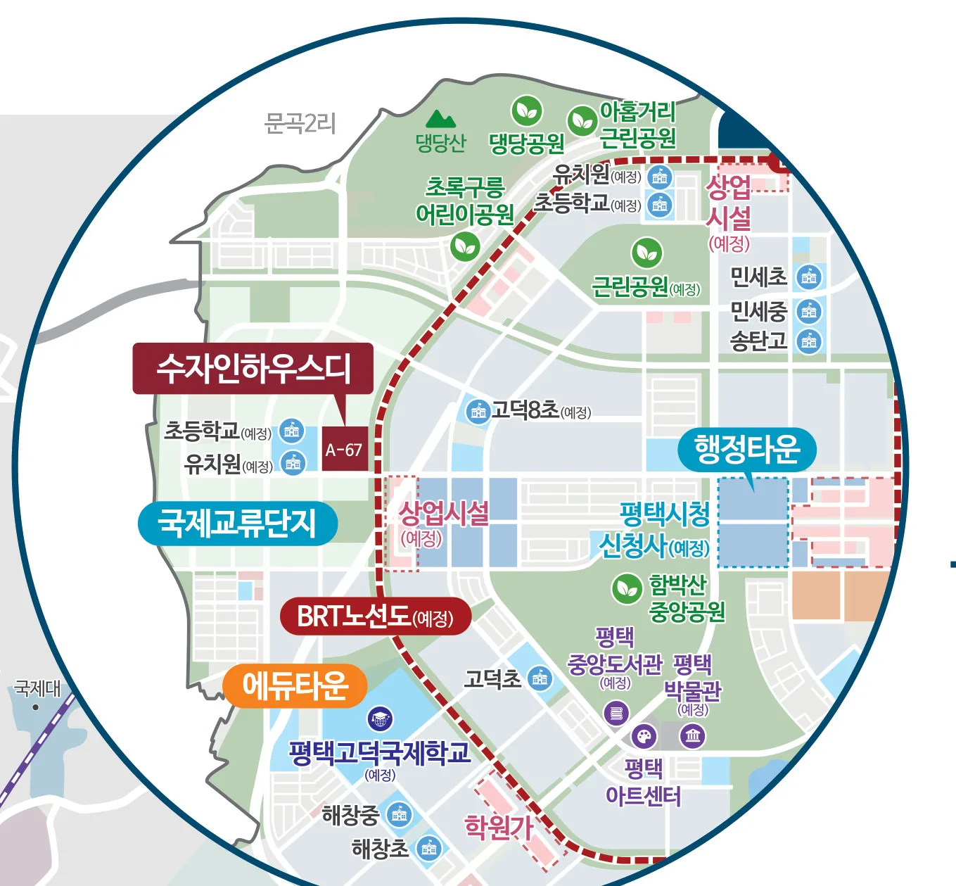 단지 인근 상세 지도