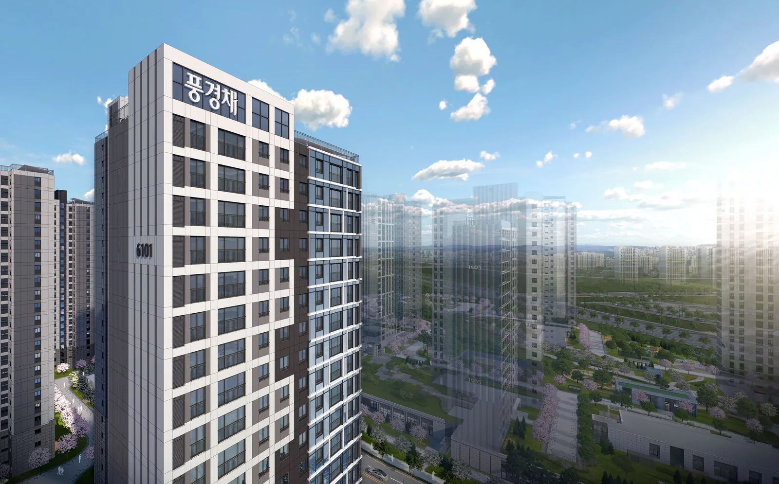 2단지 세대 전망컷