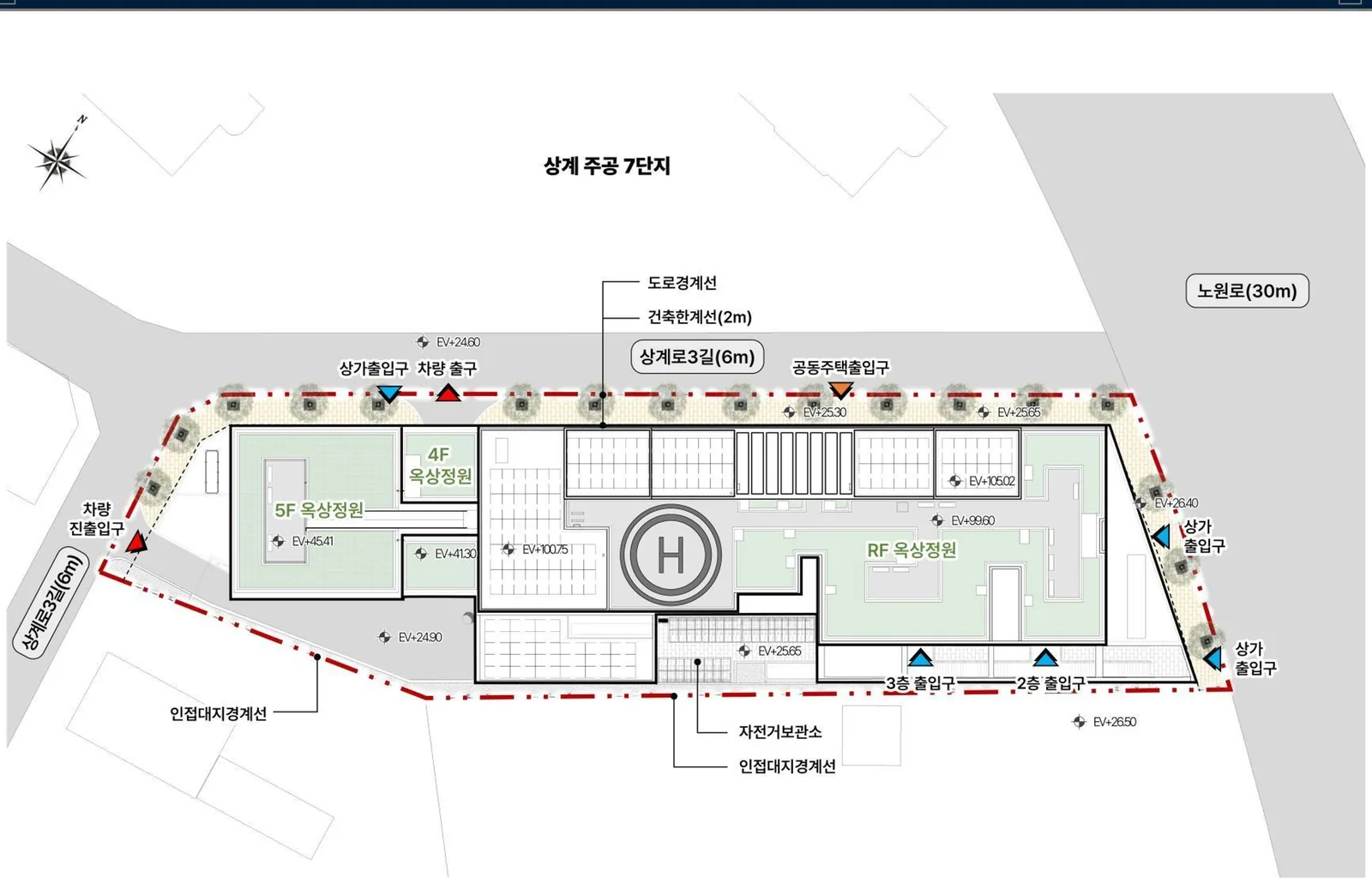 해링턴 플레이스 노원 센트럴 단지 배치도
